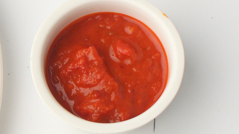 harissa paste in bowl