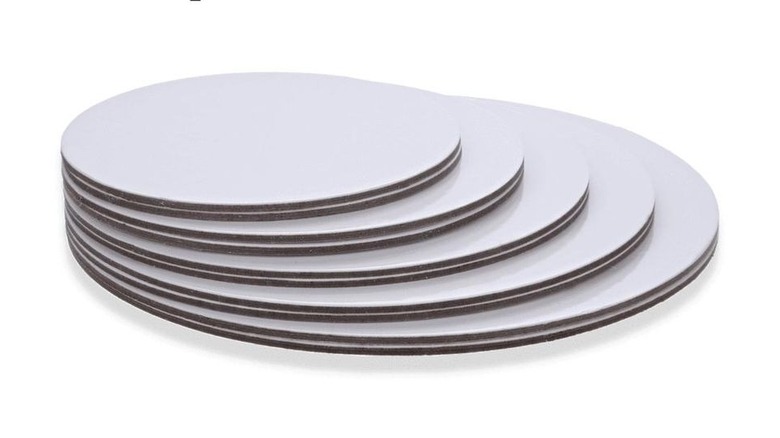 stack of cake boards