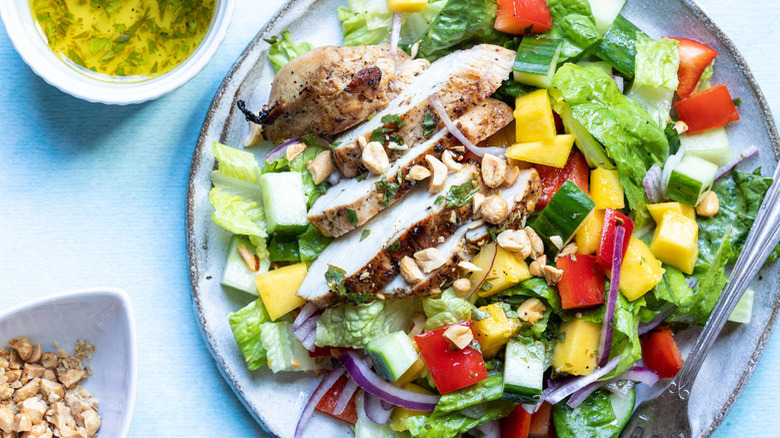 Chicken mango salad