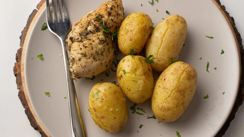 Chicken and potato