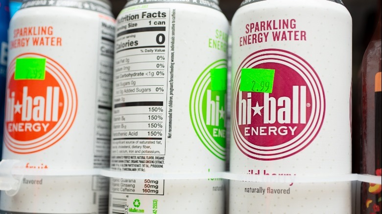 Hiball sparkling energy drink