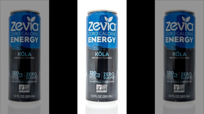 Zevia energy drink Kola flavor