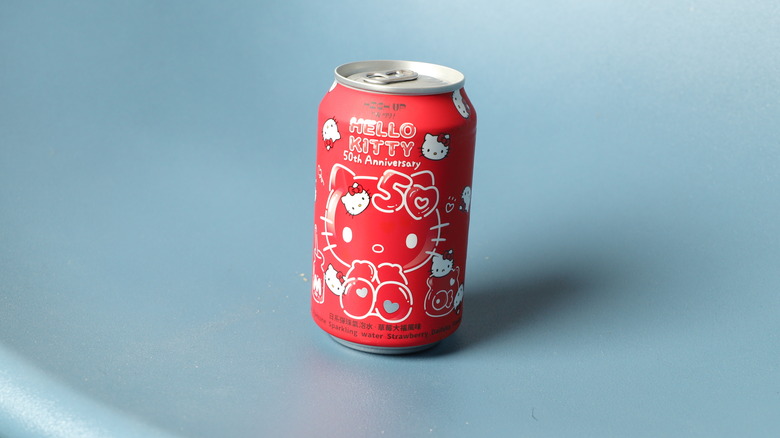 Can of unopened soda