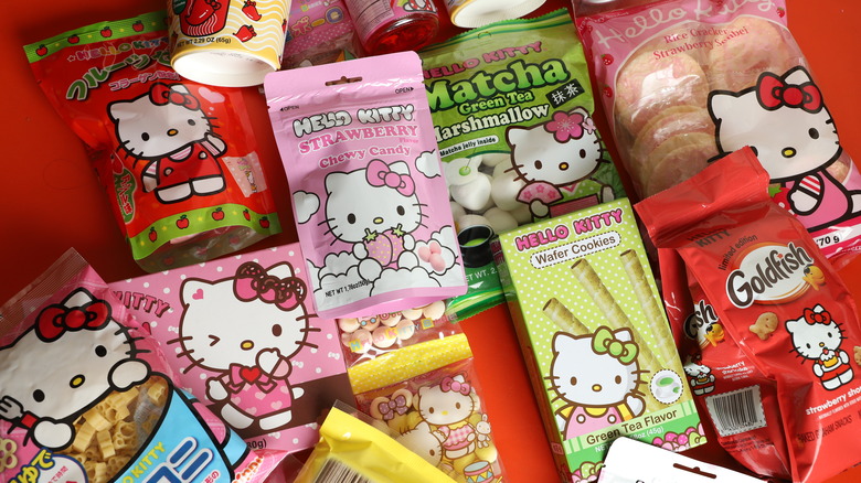 Hello Kitty food items