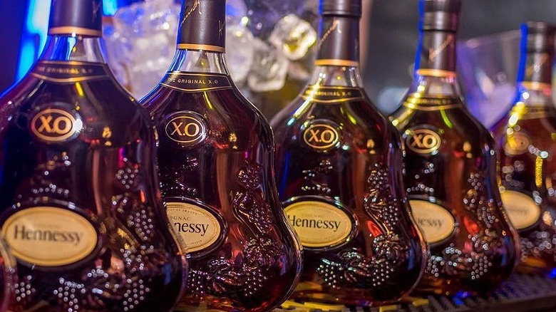 Hennessy X.O bottles