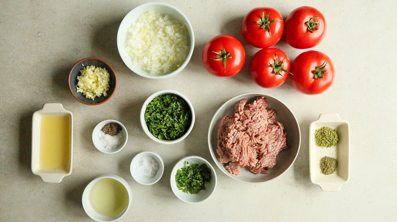 lamb stuffed tomatoes ingredients