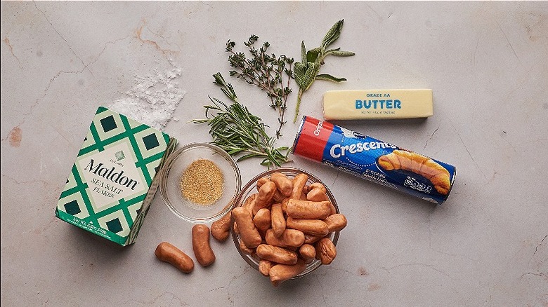 ingredients on a table