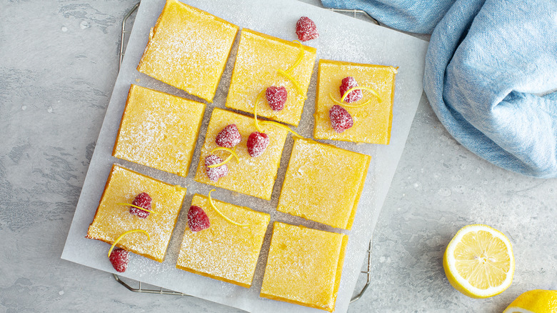 homemade lemon bars