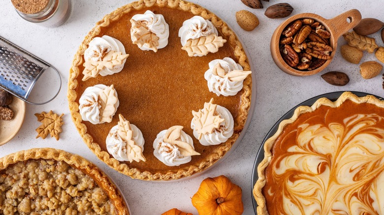 various thanksgiving pies