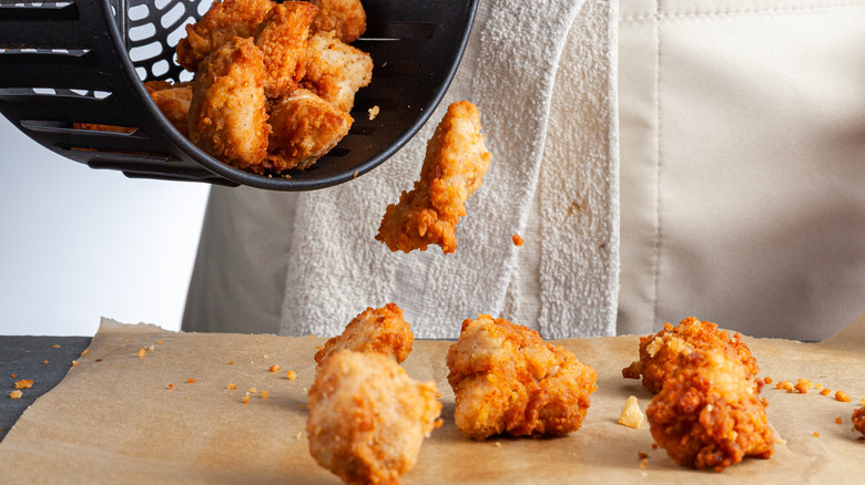 fried chicken from air fryer