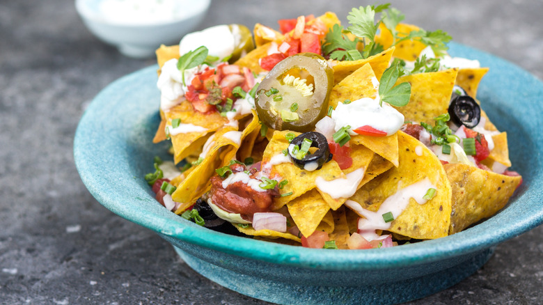 Bowl of nachos