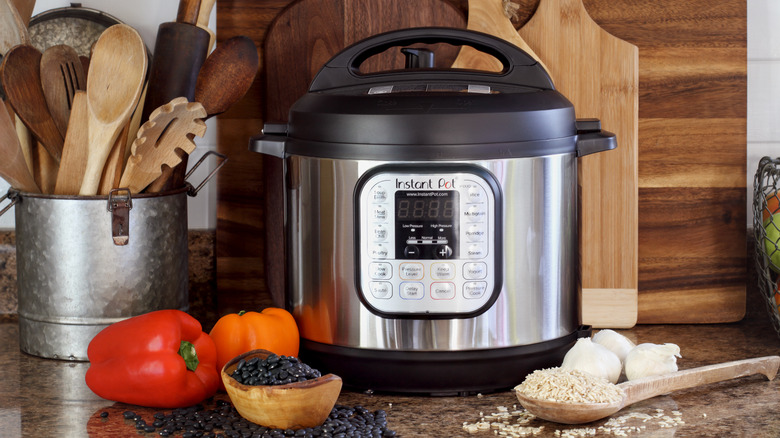 Instant Pot on kitchen counter