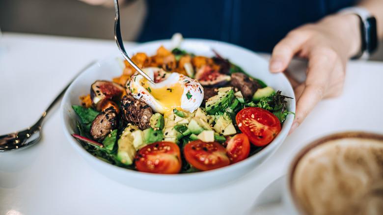 Salad in bowl