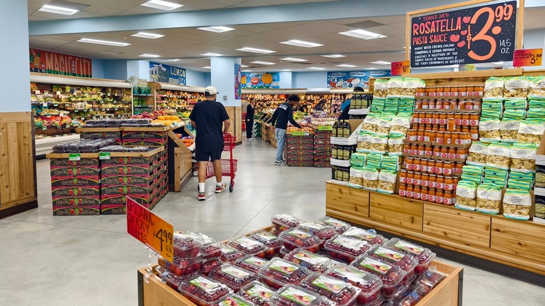 Interior of Trader Joe's store