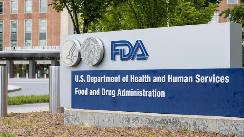 FDA building sign