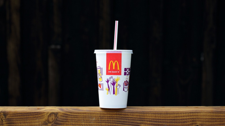 McDonald's fountain drink cup