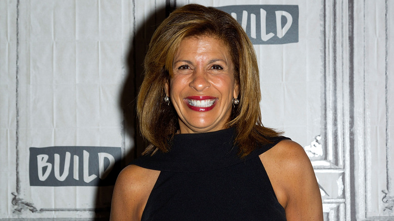 hoda kotb smiling at an event