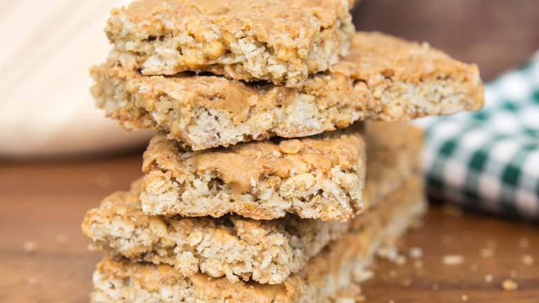 stack of cookie bars