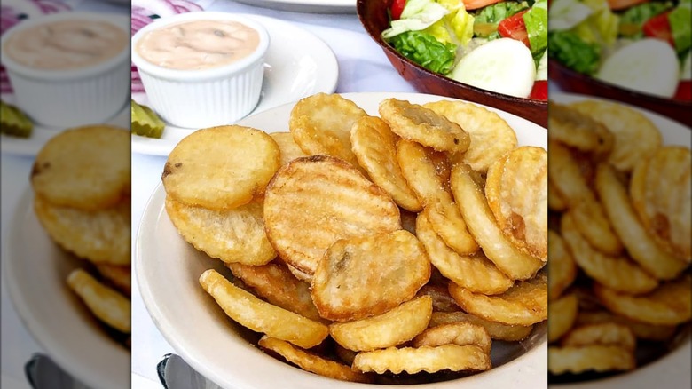 Plate of cottage fries