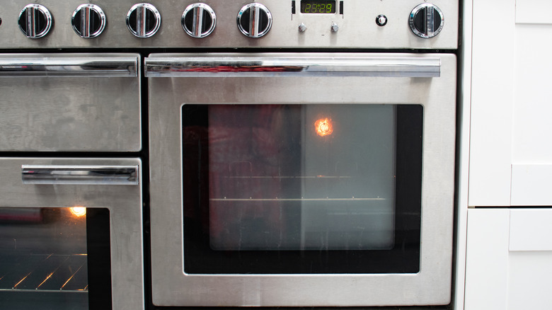 Oven preheating