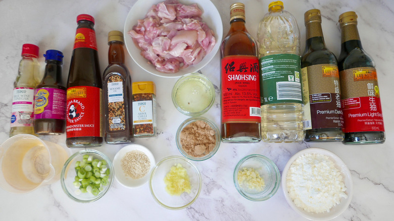ingredients for general tso's chicken