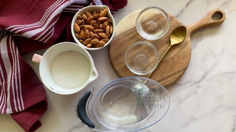 almond orgeat syrup ingredients