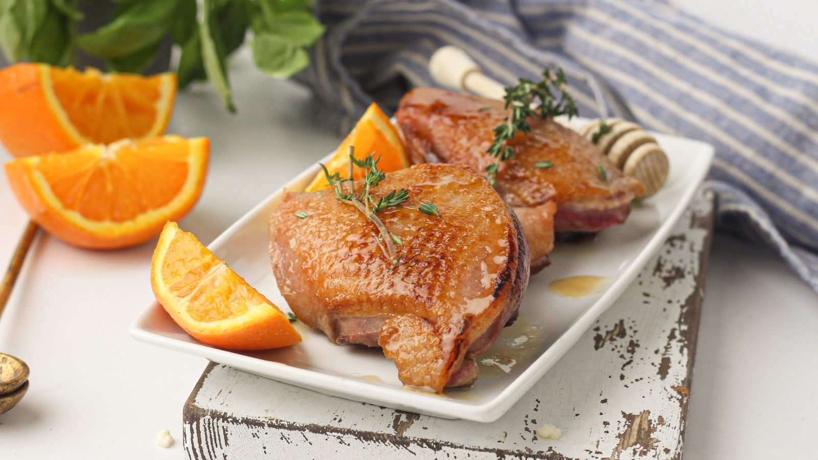 Honey Lacquered Duck Breast Recipe