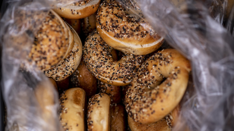 Bag of everything bagels