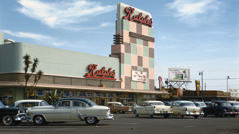 Vintage Ralphs supermarket Los Angeles 
