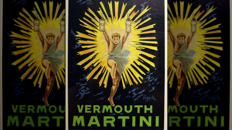 Vintage vermouth ad