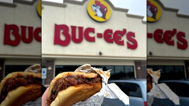 Buc-ee's brisket sandwich