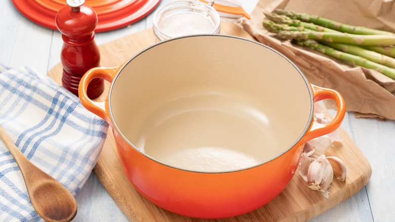 enameled Dutch oven