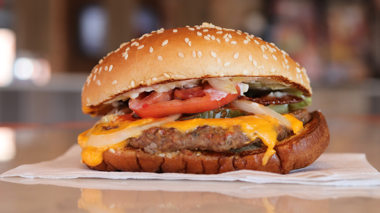 Burger King burger