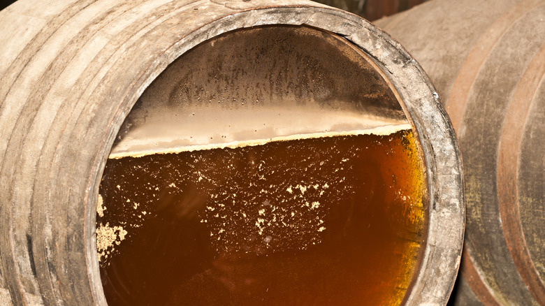 flor on aging sherry