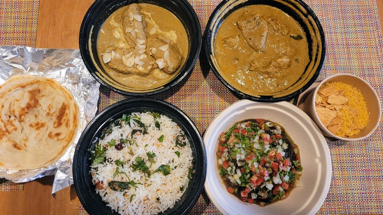 Indian food delivered by CloudChef