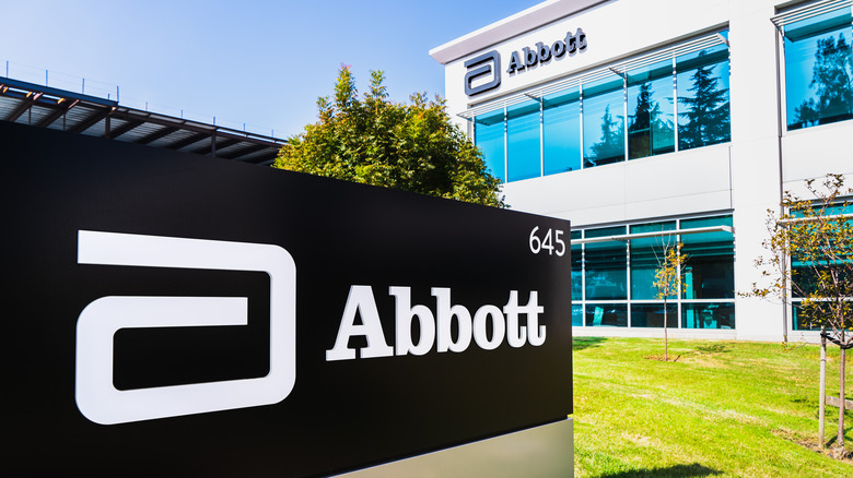 Abbott laboratory sign