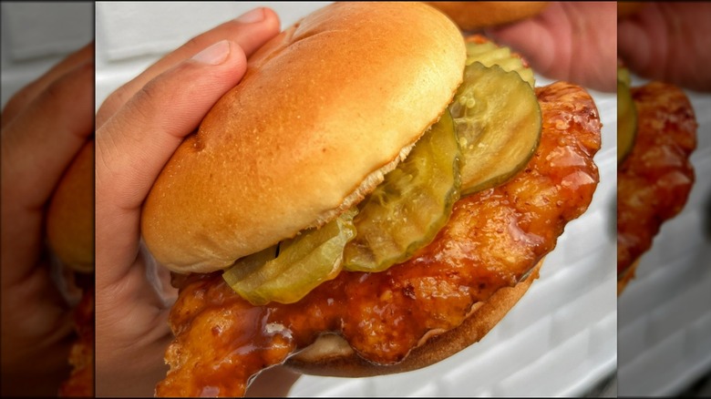 Wingstop chicken sandwich