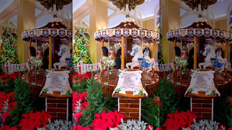 gingerbead house at Disney World