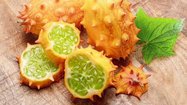 horned kiwano melon