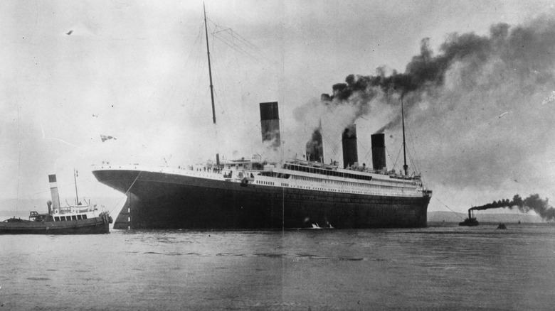 Historic photo of the RMS Titanic