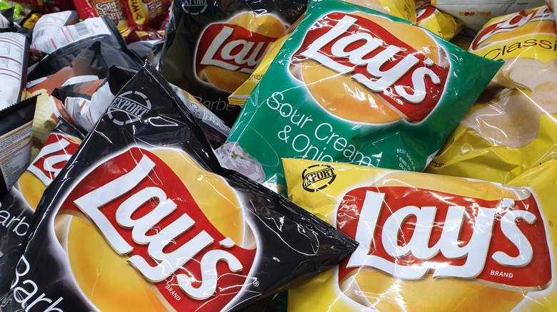 Lays potato chip varieites 