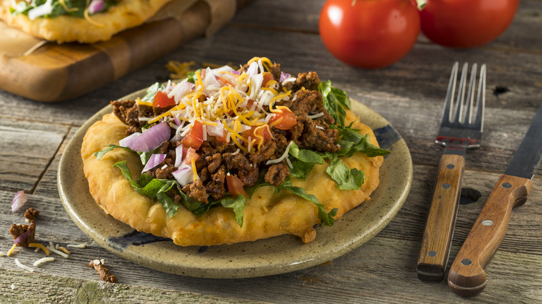 fry bread taco