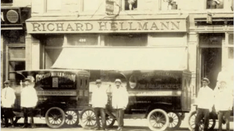 Hellman's deli historical storefront