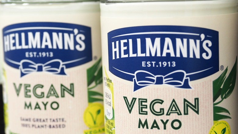 Vegan Hellmann's bottles