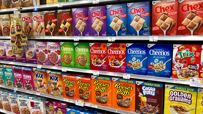 cereal aisle