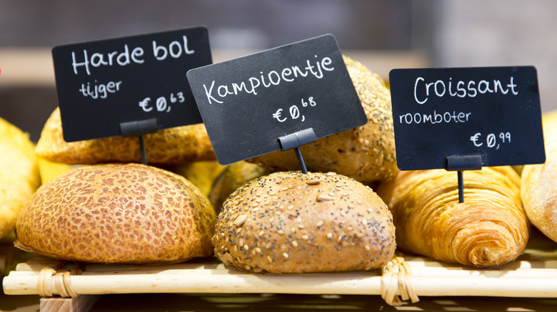 Bread in a Dutch bakery