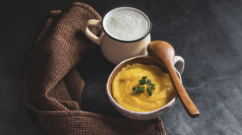 Polenta porridge