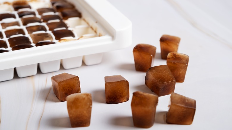 coffee ice cubes