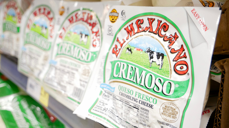 packages of queso fresco