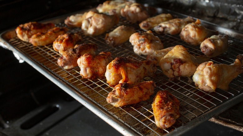 chicken wings in oven